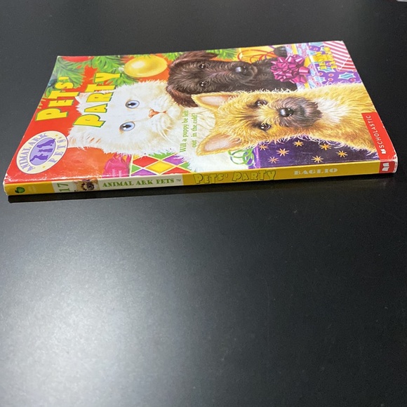 Animal Ark Pets #17: Pets’ Party by Ben M. Baglio - Scholastic Paperback Novel - Picture 3 of 4